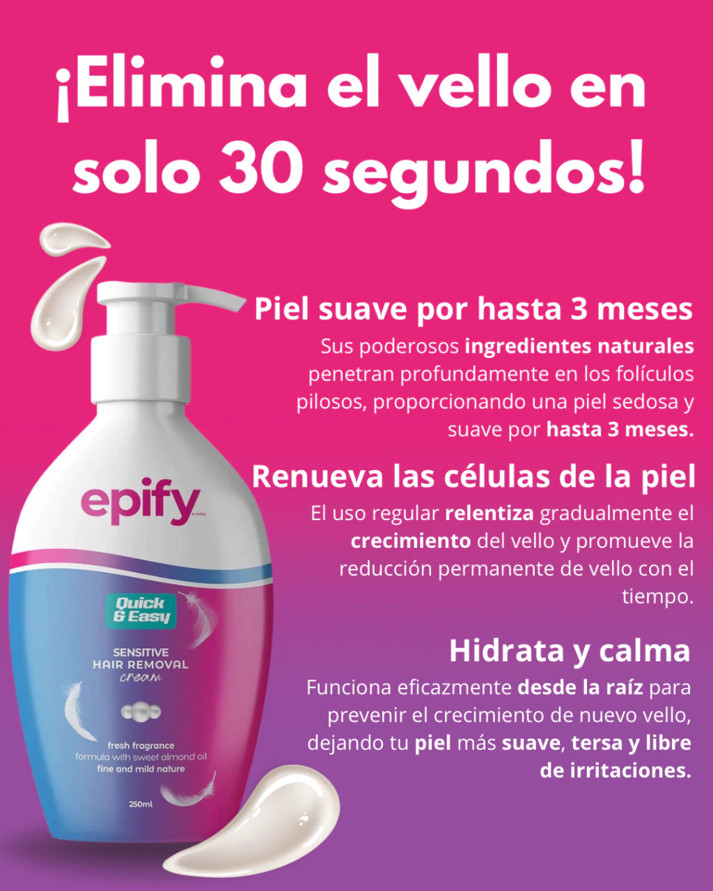Epify – Crema Depilatoria Premium