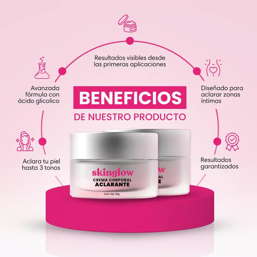SKINGLOW Crema Aclarante Corporal